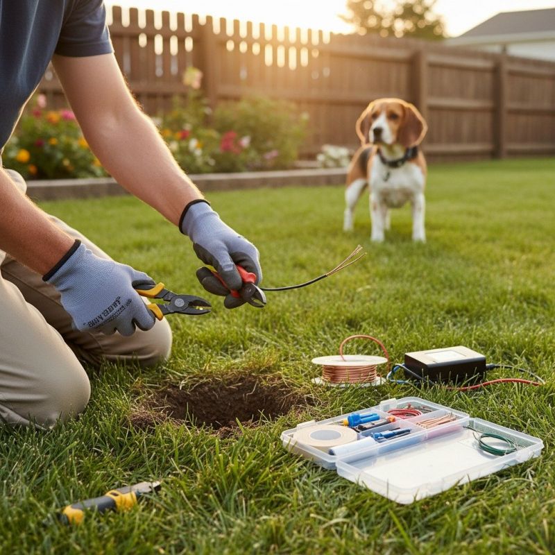 Pasture Fence Installation