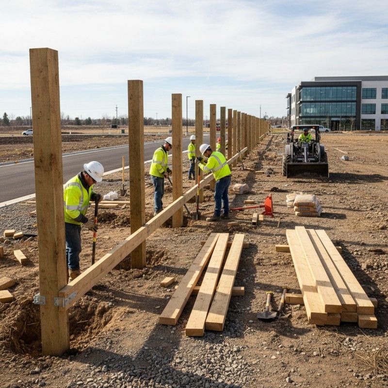 Pasture Fence Installation