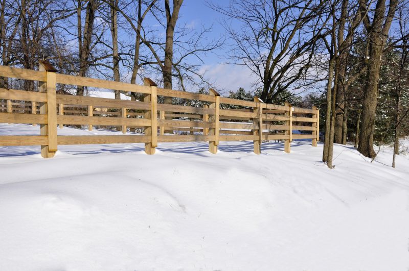 Winter Fence Installation